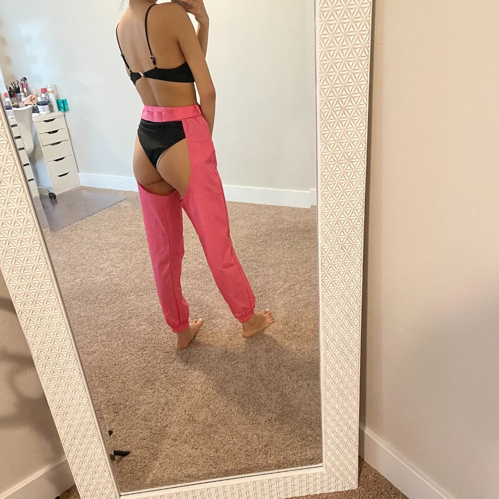 Pink Cargo Rave Chaps - Picture 6 of 6